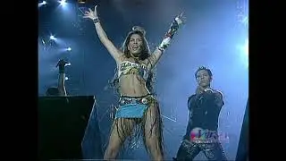 Patricia Manterola - Ojos Negros / Que El Ritmo No Pare (Concierto EXA 2002)