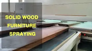High-Performance Reciprocating Spray Machine for Wood Finishing #spray