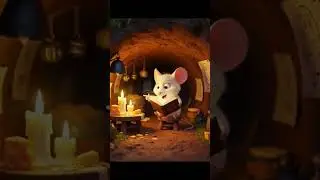 #DreamScreenAI &ldquo;White Chooha & Cat Book Story Funny Mini Library Adventure #screenberry #pixelbloom