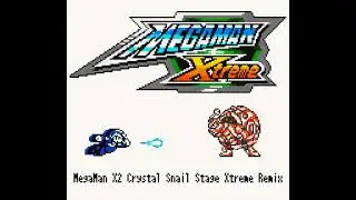 [LSDj GB Xtreme Remix] MegaMan X2 Crystal Snail Stage / ロックマンX2 クリスター・マイマインステージ