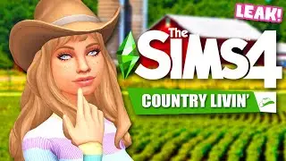 *COUNTRY LIVIN* EXPANSION coming to THE SIMS 4? Speculation