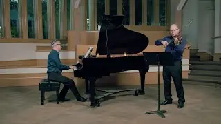 Sholem dobriden - a Prayer for Peace. Steven Greenman composer & violinist, Byron Schenkman pianist