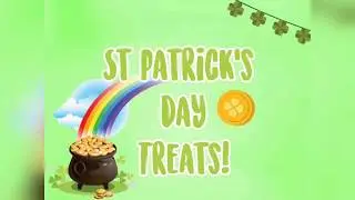 3 easy st Patrick's day Treats!💚🍀