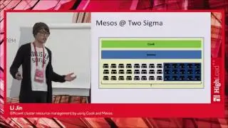 EN, Efficient cluster resource management by using Cook and Mesos / Li Jin (Two Sigma)