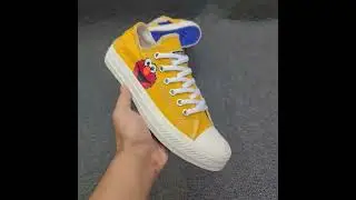 SEPATU CONVERSE ELMO SESAME COOKIES YELLOW