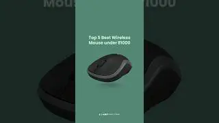 Top 5 Best Wireless Mouse under 1000 | #shortsfeed #short #shorts #computer #youtubeshorts