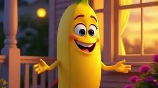 Rainy Day Drive 🌧️🍌 | Calm Fun Song for Kids | @23bananacity 
