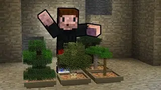MOJE MAŁE DRZEWA! - Minecraft Caveblock 2.0