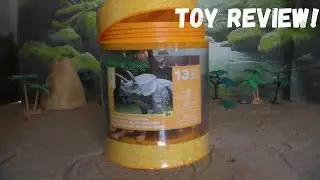 INSANE Animal Planet 13 Pcs Dinosaur Playset Bucket Review Unboxing!