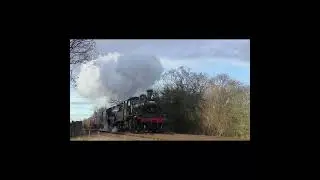 BR Standard Class 2MT - 78018 - LMS Stanier Class 5 - 45305 - Great Central Railway #steam #train