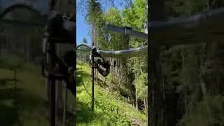 Flying Coaster Gr&ouml;bming In Austria