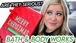 BATH & BODY WORKS ADVENT CALENDAR UNBOXING 2021