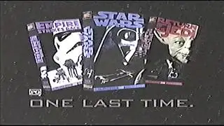 Трилогия &laquo;Звёздных войн&raquo; в рекламе VHS (1995)