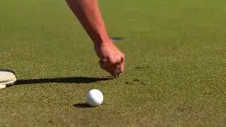 Repairing Damage on Putting Green | Become a Rules Guru with England Golf | Rules of Golf 2019