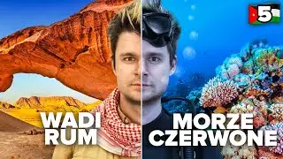PUSTYNIA - WADI RUM oraz NURKOWANIE w Morzu Czerwonym | Jordania [CZĘŚĆ 5]