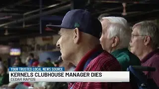 Beloved Cedar Rapids Kernels equipment manager &lsquo;Roady&rsquo; Plein dies at 81