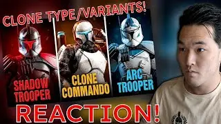 EVERY SINGLE Elite Clone Trooper Type/Variant Explained! Reaction! | Red Five