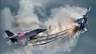 Shock The World! First Air Battle of US F-35 and Russian SU-57 Look What Happened!!!