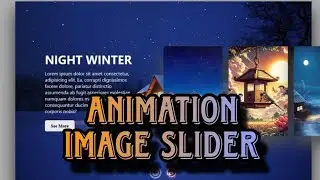 Animation Image slider Using html CSS and JavaScript