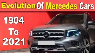 Mercedes Cars Evolution 1904 To 2021 ||By SKM Vlogs