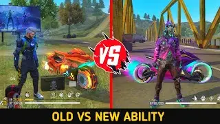 OLD VS NEW BIKE SKIN ABILITY TEST | GARENA FREE FIRE