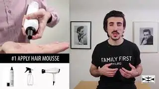 Men's Hair Tutorial Messy Hairstyle | Mens Hair | Mens Tutorial | Mens Style