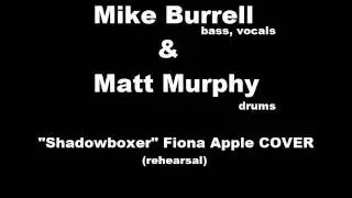Mike Burrell & Matt Murphy - shadowboxer COVER