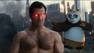 Kung Fu Panda Fight with Superman