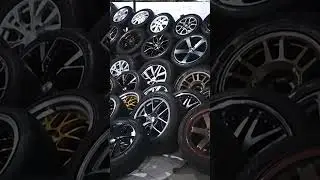 Hunting di Surganya Velg Second, SSW Bogor. #hsrwheel #mobil #otomotif #modifikasimobil #velgmobil