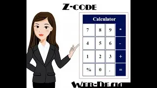 how to make calculator using html and css/Z-code