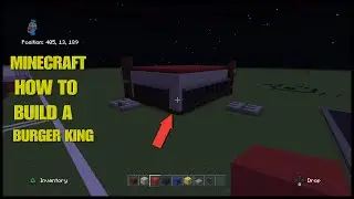 I BUILT A *BURGER KING* ON MINECRAFT BASED ON THE ONE IN MY TOWN/ROAD TO 2,000 SUBSCRIBERS