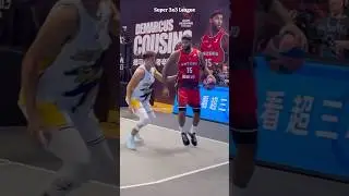 DeMarcus Cousins in Super 3x3 League 2024 🏀#boogie