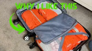 OlarHike 8 Set Packing Cubes for Travel Review - How to pack a carry-on bag