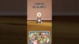 Scam ads Be Like Part 2 #kittenmatch3d   #パズにゃん3D＃ねこ #野良猫 #games #straycats #memes #bfdi #cat #cute.