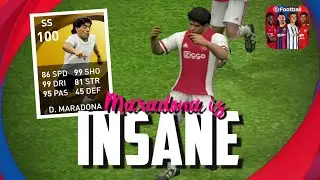 Legend Maradona is INSANE! Awesome Goals Compilation | Pes 2021 |
