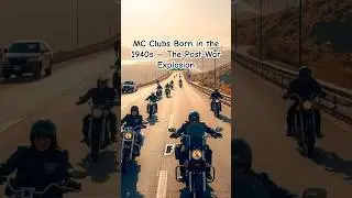 MC Clubs Born in the 1940s. #pobob     #bikerhistory #boozefighters #brotherhood #gallopinggoose