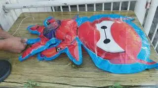 How to Inflate Baymax Helium Balloon ? | Vlog #031226