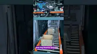 Carton Bag Inserter Machine Poly Bag Inserting Machine Factory Direct Bag In Box Inserter Machine