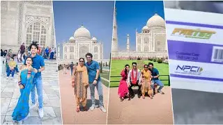Agra Jate Hue Fraud Kr Diya Fast Tag Walo Ne😟 | Family Trip Taj Mahal 🇮🇳