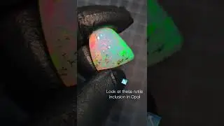 Ethiopian Opal with Rutile Inclusion | LabradoriteKING