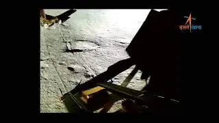 This is real moonwalk /chandrayaan3 on moon real video