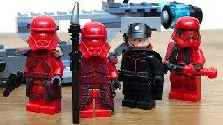 How to UPGRADE your Sith Trooper battle pack! Custom Lego Star Wars sith trooper tutorial
