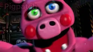 FNAF all animal animatronic jumpscares(Mr hippo,pigpatch,Orville,happy frog,nedd bear)