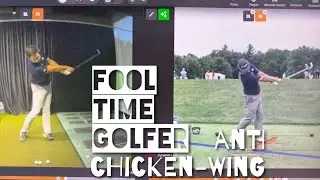 How to Maintain Arm Structure of Golf swing Through Impact. 