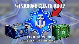 Windrose Bonus Crate Drop 2023 | World of Warships Legends
