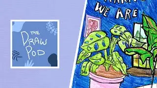 Draw Pod | Freezing in the Texas snow, learning watercolor history, missing an upload date