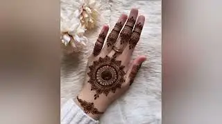 ✨Simple mahandi degian 🥰#hennatattoodesign #hennamagic 
