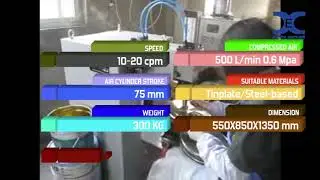 B001 DN40B Semi Auto single spot welder video 1080p