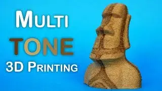 Multi TONE 3D printing with ANY 3D printer!