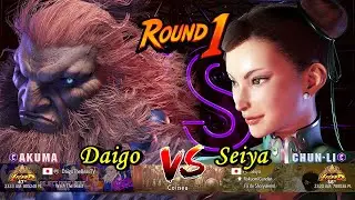Daigo (Akuma) VS (Chun-Li) Seiya - Street Fighter 6 - High Level Gameplay